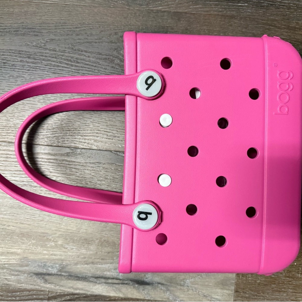 Hot Pink Small Bogg Bag - Picture 2 of 6